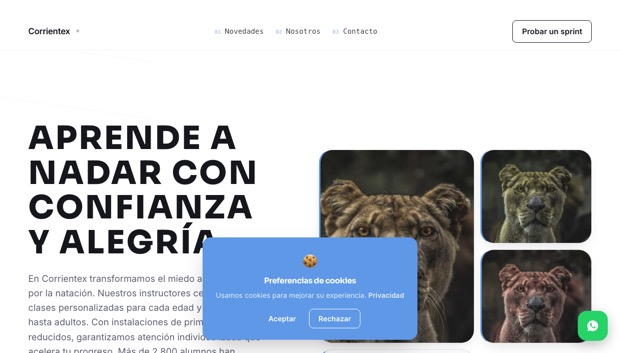 Corrientex — Natación · AR
